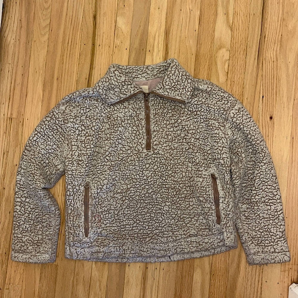 Sherpa quarter zip
